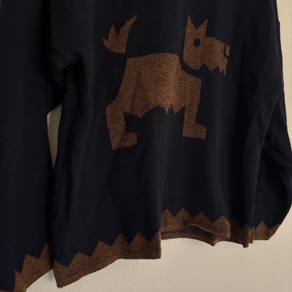 RODIER Scotty Dog Wool Blend Sweater - Picture 3 of 6